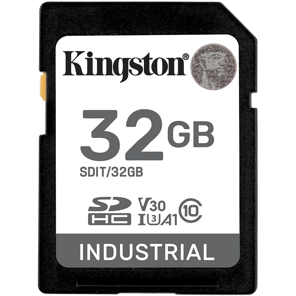 Kingston 32GB Industrial UHS-I SDHC Memory Card - Image 2