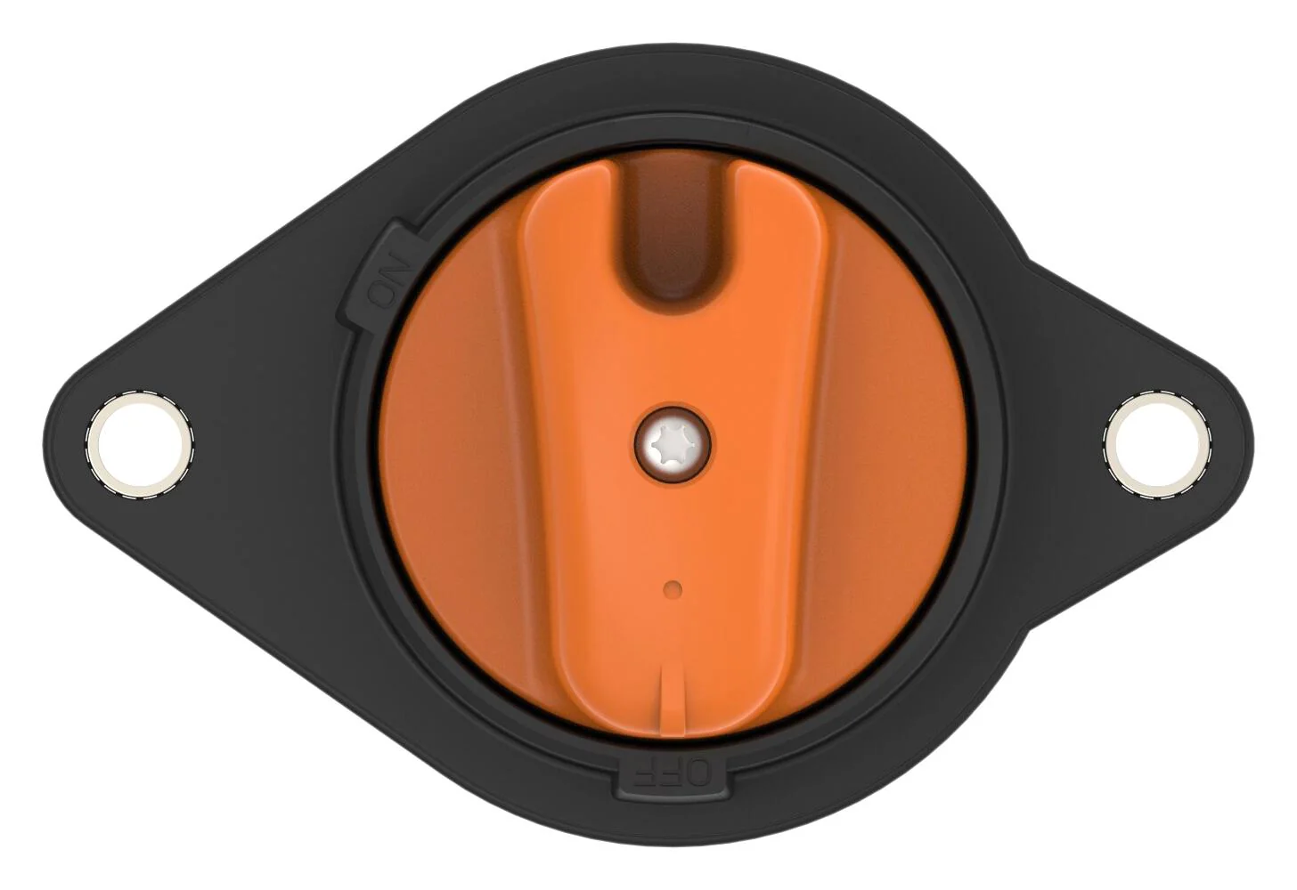 KISSLING - TE CONNECTIVITY 35H-411-0100-OR2100001 Battery Disconnector Switch, Manual, Removable, Orange, Lever, 1 Poles, 400 A, 1 kVDC, Flange - Image 3