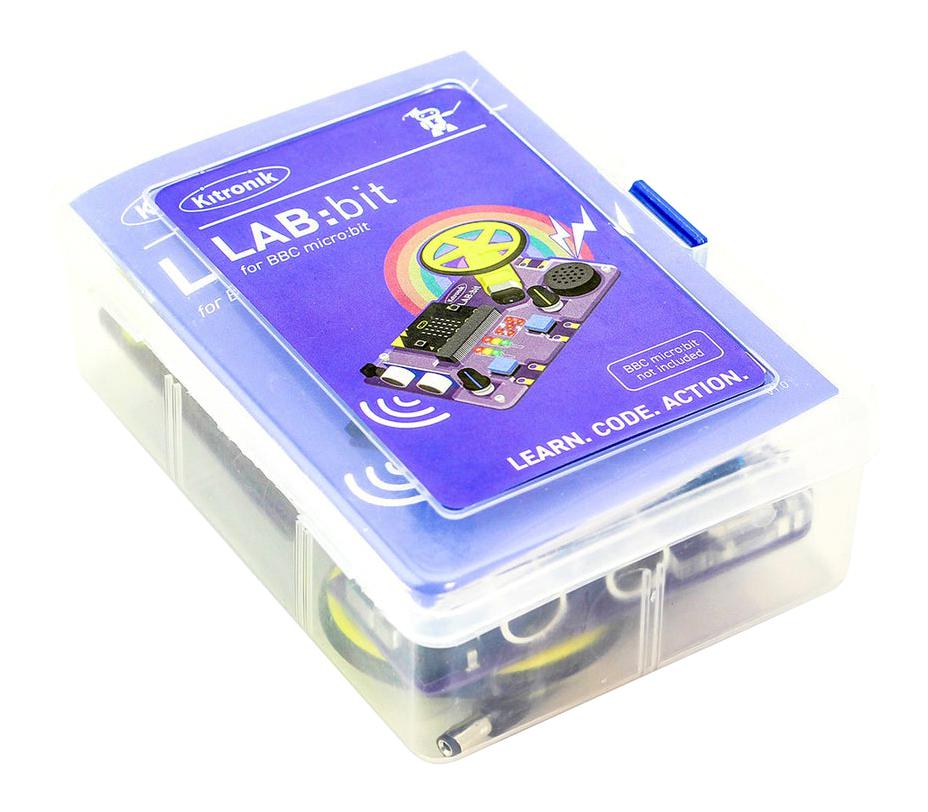 Kitronik 56101 56101 Project Kit Lab Educational Platform Lighting BBC Micro: Bit Battery Holder Wheels New - Image 4