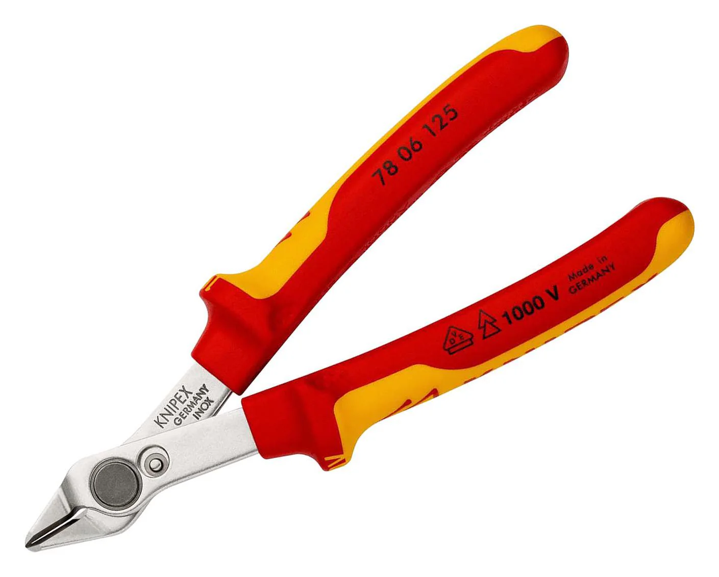 Knipex 78 06 125 Cutter Electronic mm Shear 9 54 &deg; - Image 3