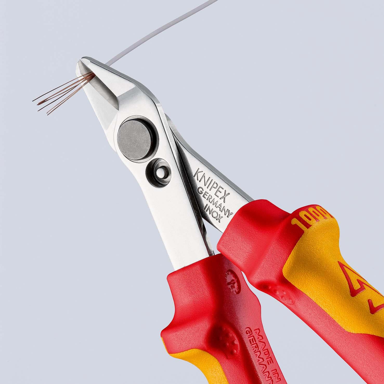 Knipex 78 06 125 Cutter Electronic mm Shear 9 54 &deg; - Image 4