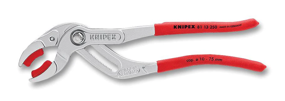 KNIPEX 81 13 250 CONNECTOR PLIER, ADJUSTABLE, 75MM