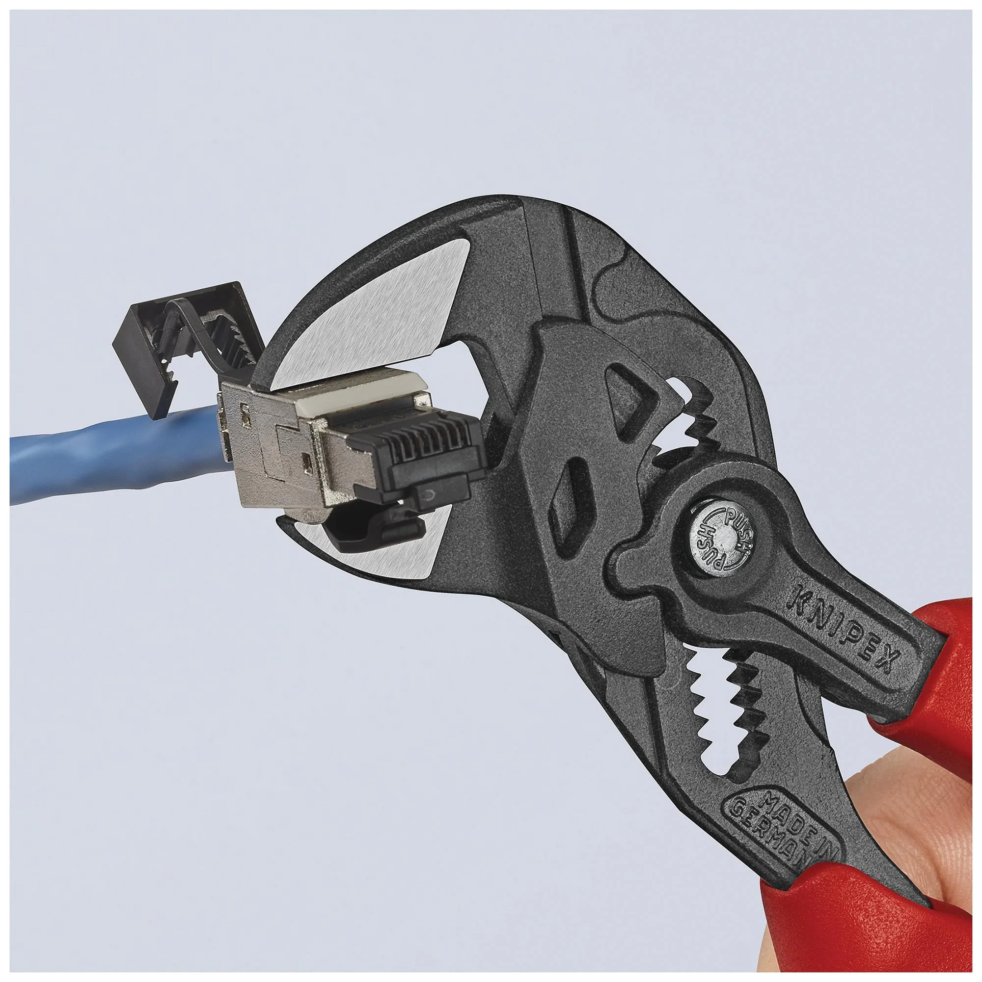 KNIPEX 86 02 180 Plier Wrench, Water Pump, 180mm OAL, 35mm Jaw Opening - Image 6