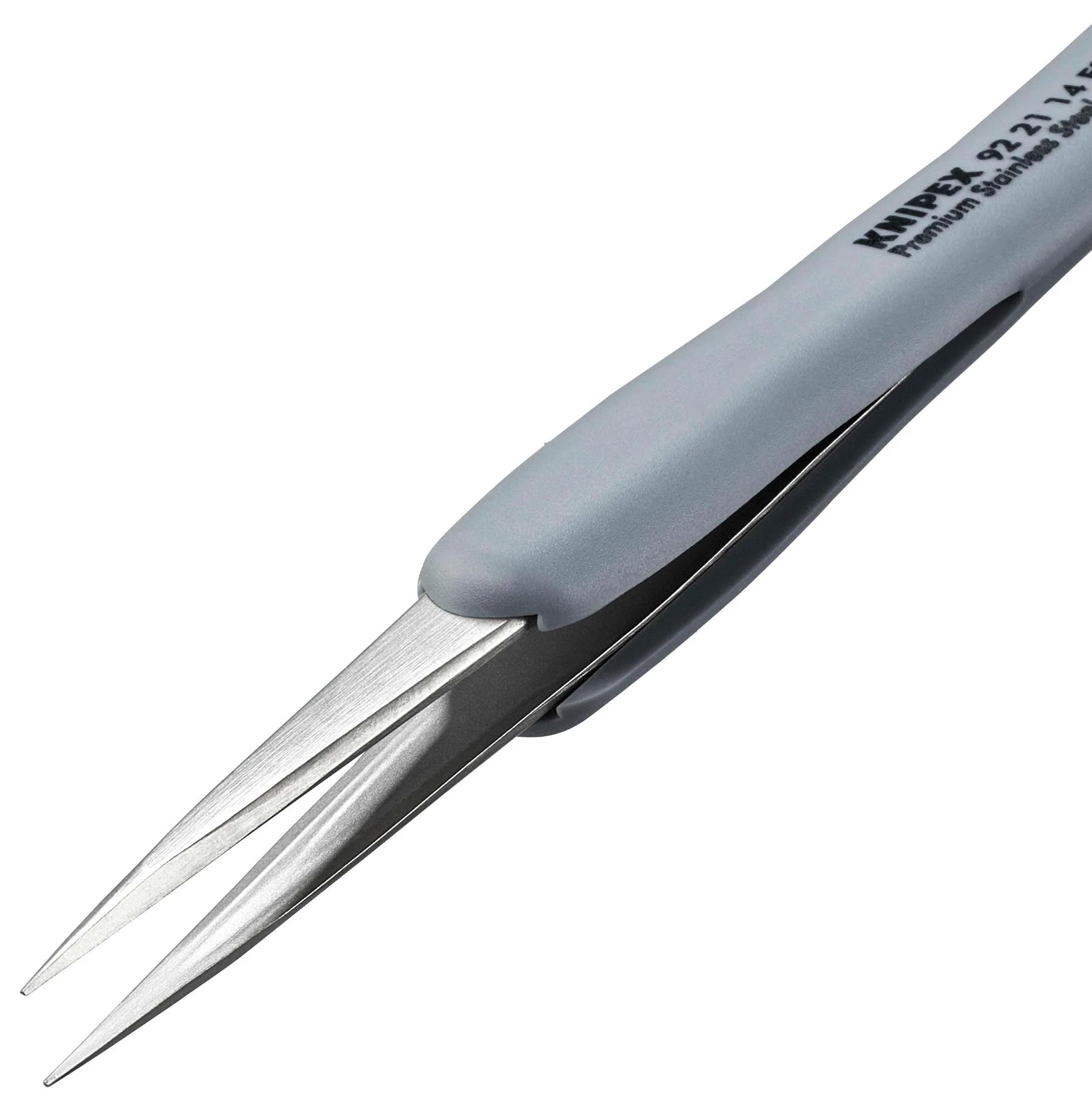 Knipex 92 21 14 ESD 92 ESD Tweezer Precision Safe Straight/Pointed 130mm Overall Length Stainless Steel New - Image 5
