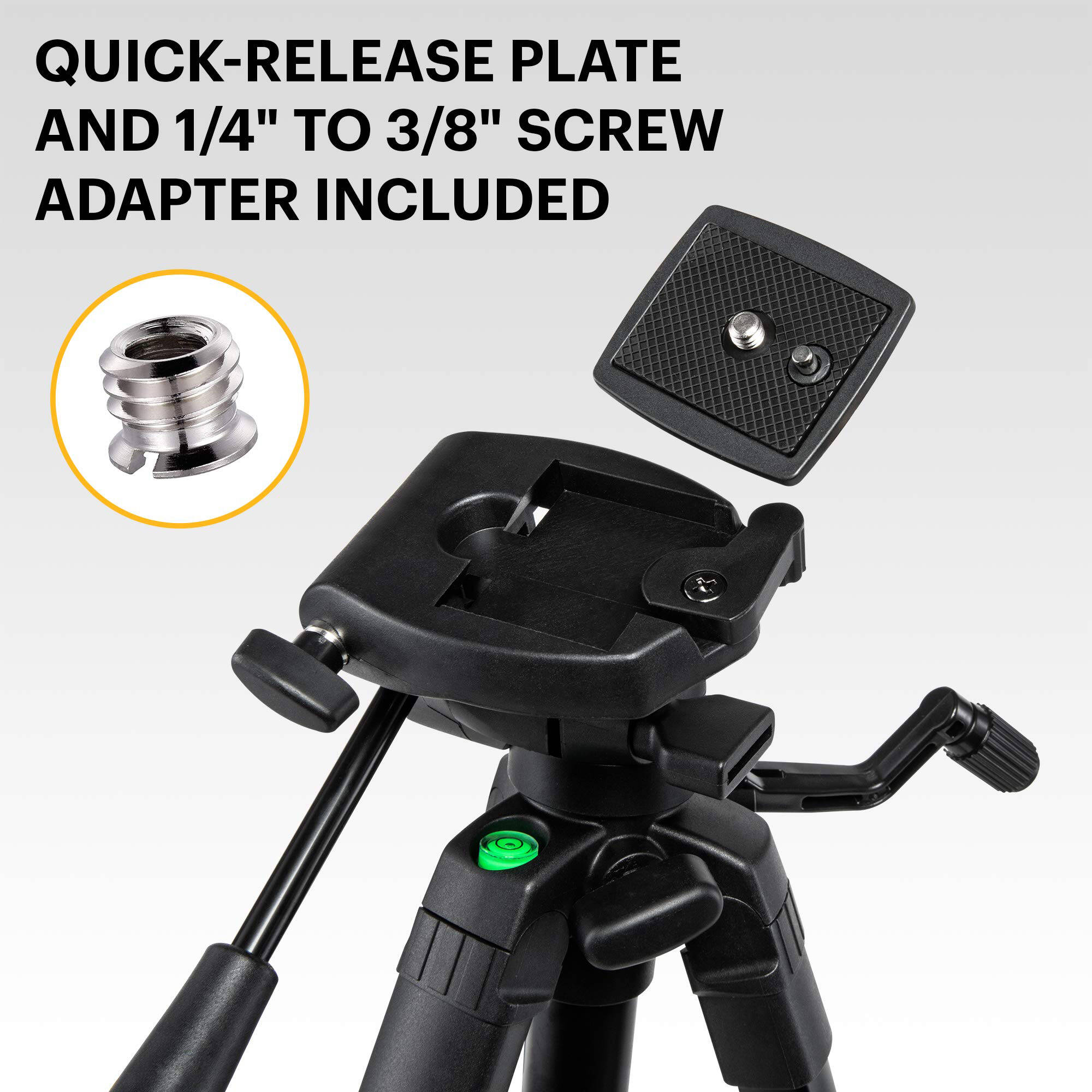 Kodak Photo Gear Lightweight Tripod with Remote (62") - Image 5
