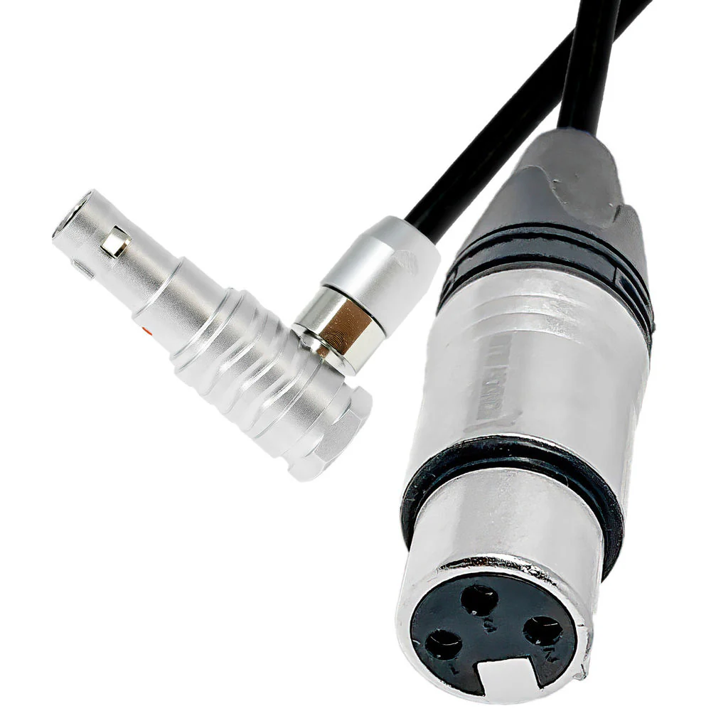 Kondor Blue 5-Pin LEMO to 3-Pin XLR Audio Cable for Cine Cameras (11") - Image 2
