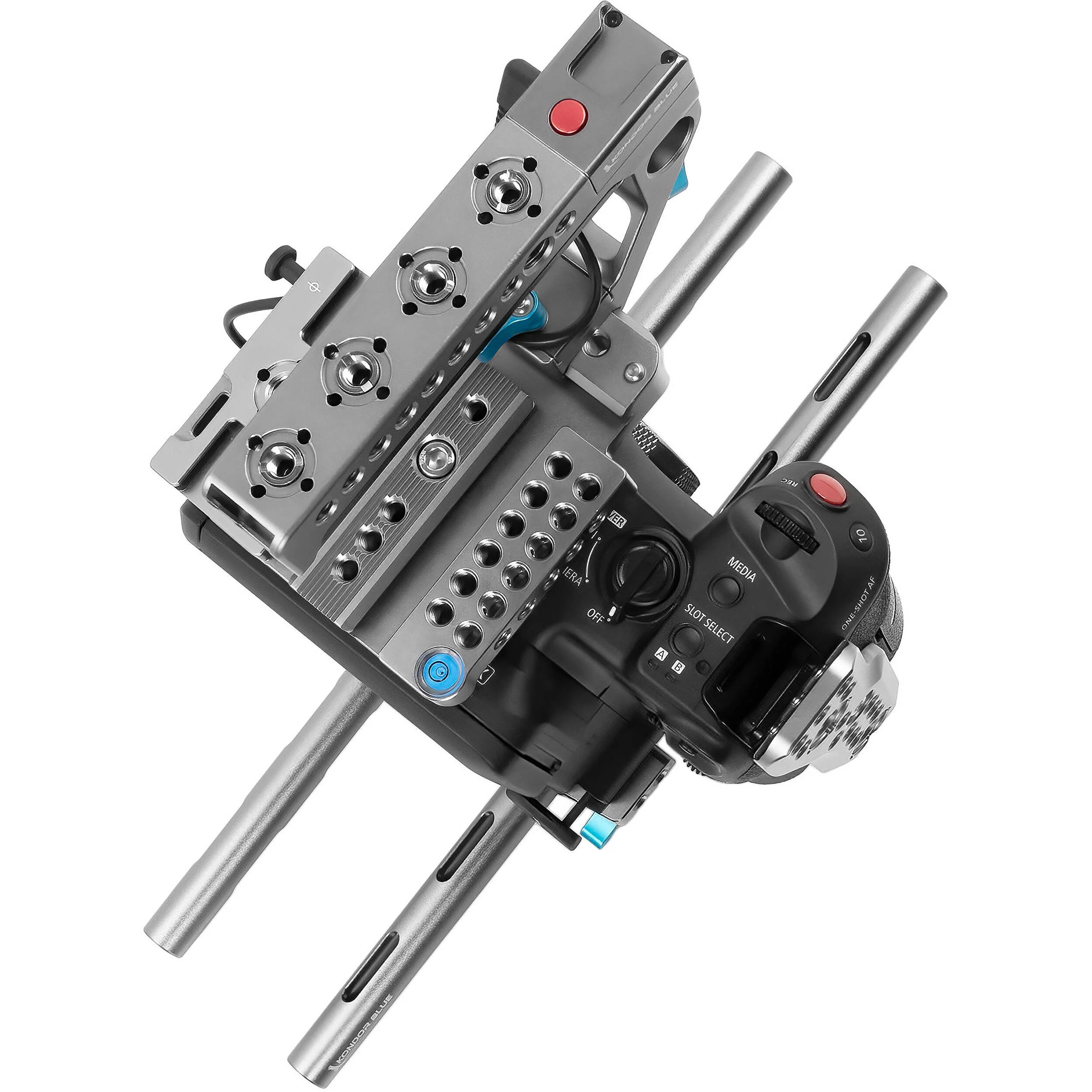 Kondor Blue Base Rig for Canon C70 Base Rig (Space Gray) - Image 4