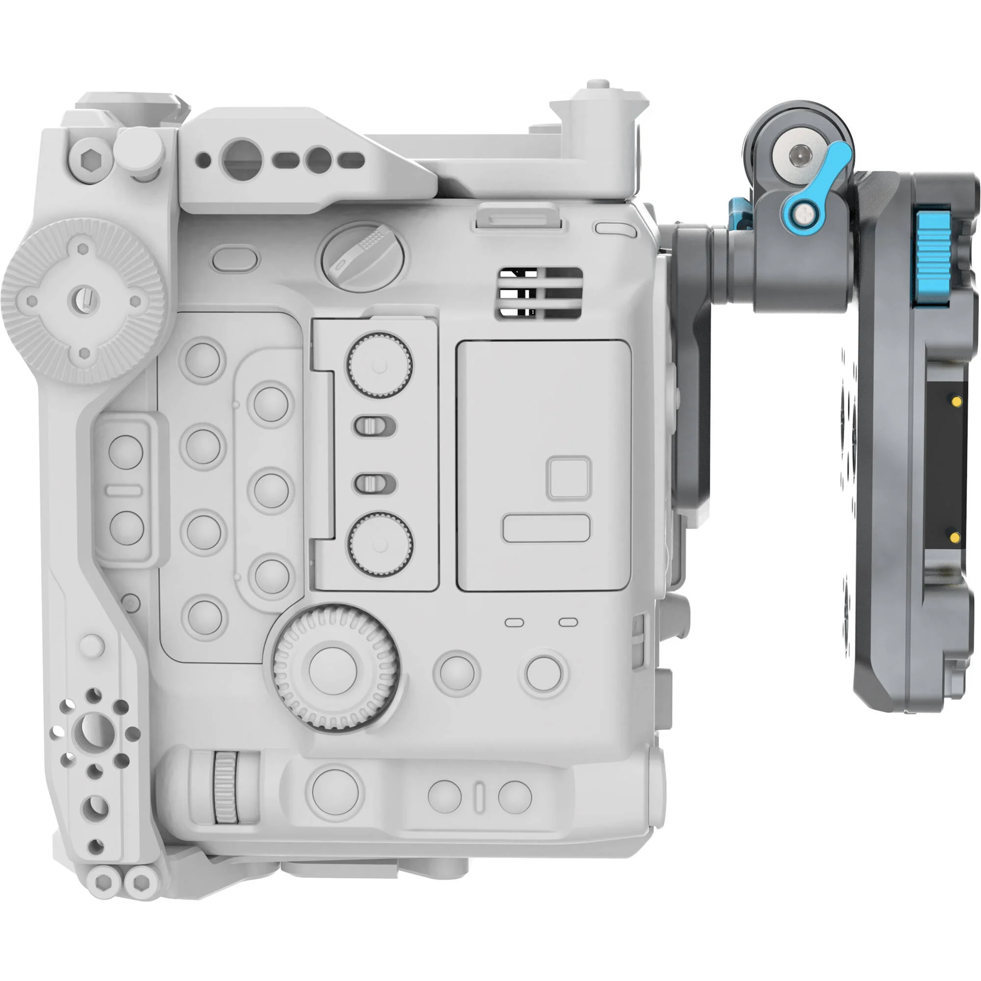 Kondor Blue Battery Plate Kit for Canon EOS C400 (Gold Mount, Space Gray) - Image 2