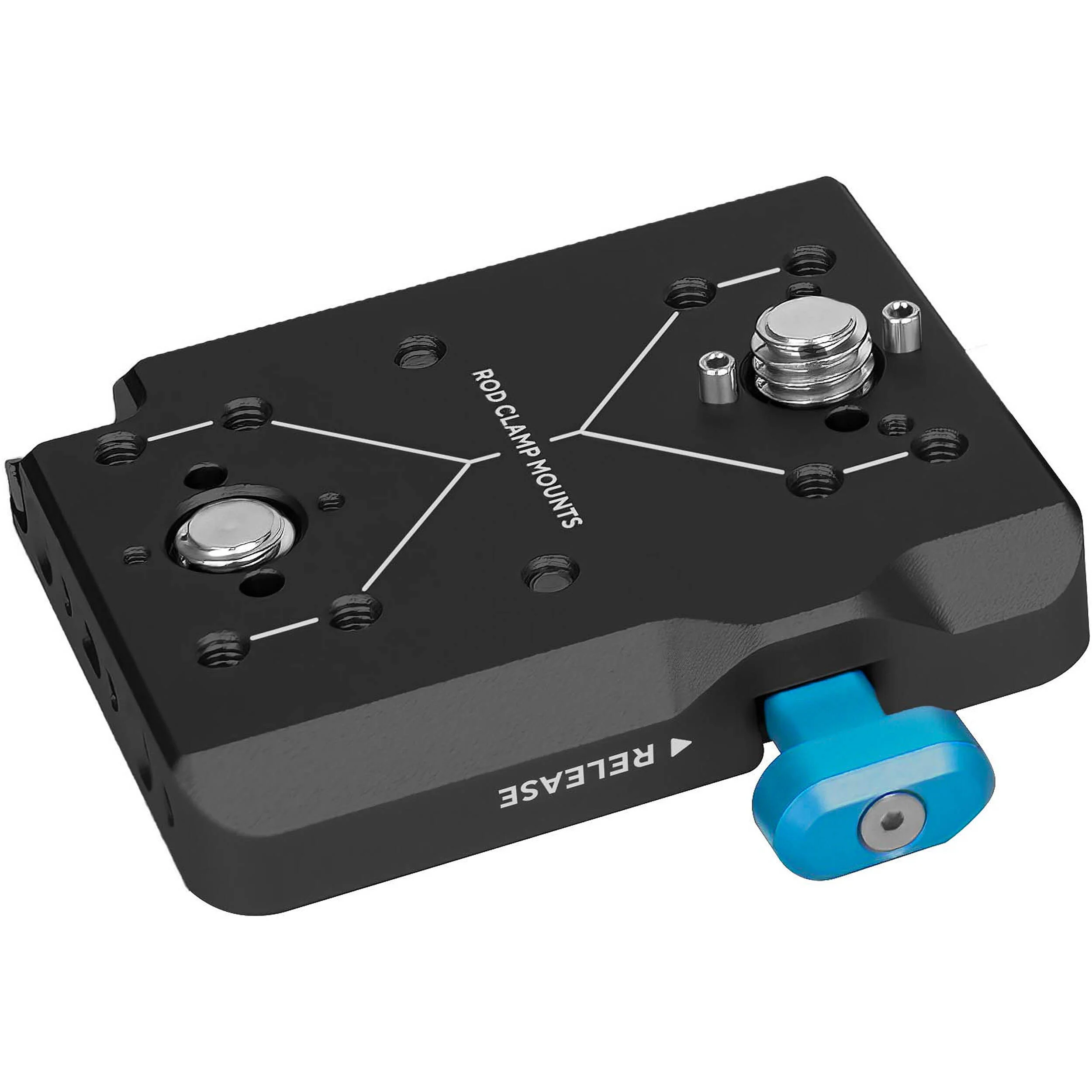 Kondor Blue Mini V-Mount Battery Plate (Raven Black) - Image 2
