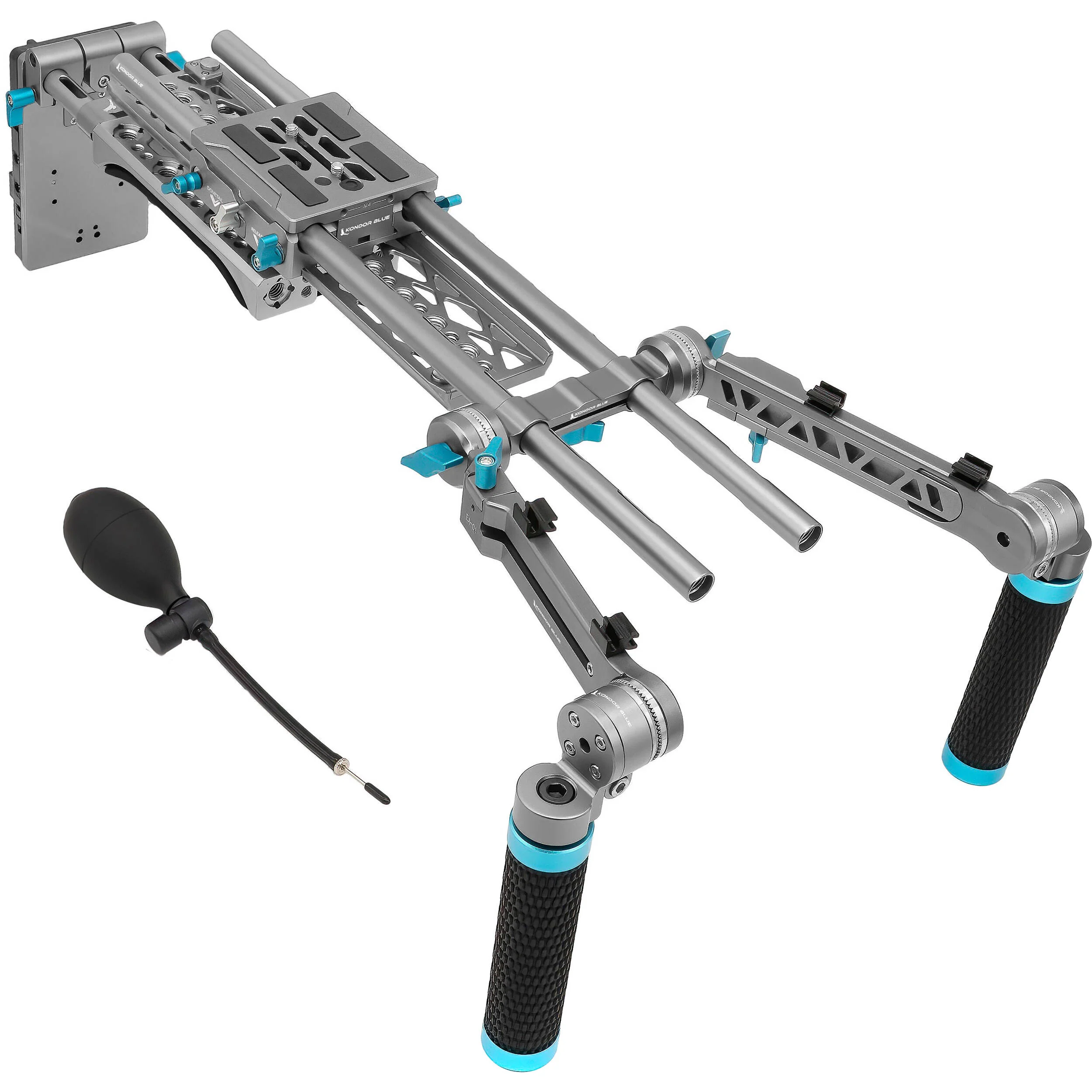 Kondor Blue Shoulder Rig Pro (Gold Mount, Space Gray) - Image 2