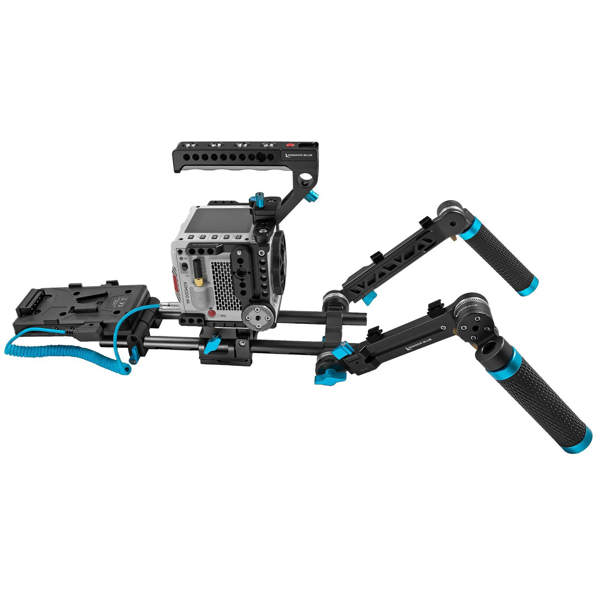Kondor Blue Ultimate Camera Rig for RED KOMODO (Black, V-Mount) - Image 3