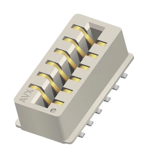 KYOCERA AVX 9159004651906 Card Edge Connector, Dual Side, 1.6 mm, 4 Contacts, Surface Mount, Straight
