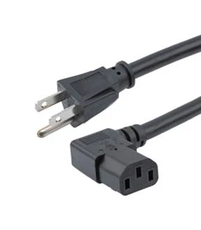 L-COM N515P-C13L-15-6F Power Cord N5-15P-R/A IEC C13 6 15A New