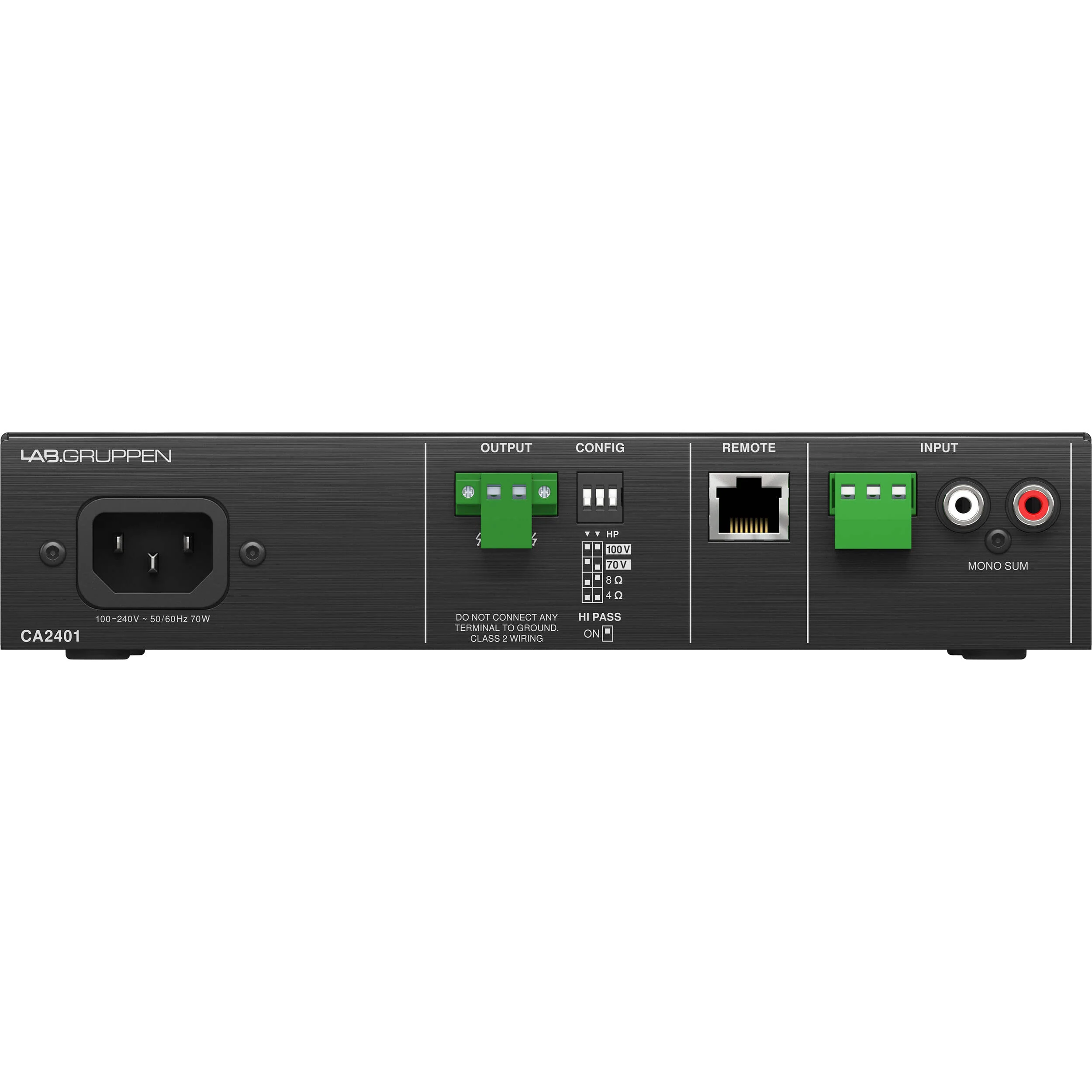 Lab.Gruppen 240 Watt Commercial Amplifier with Energy Star Certification - Image 5
