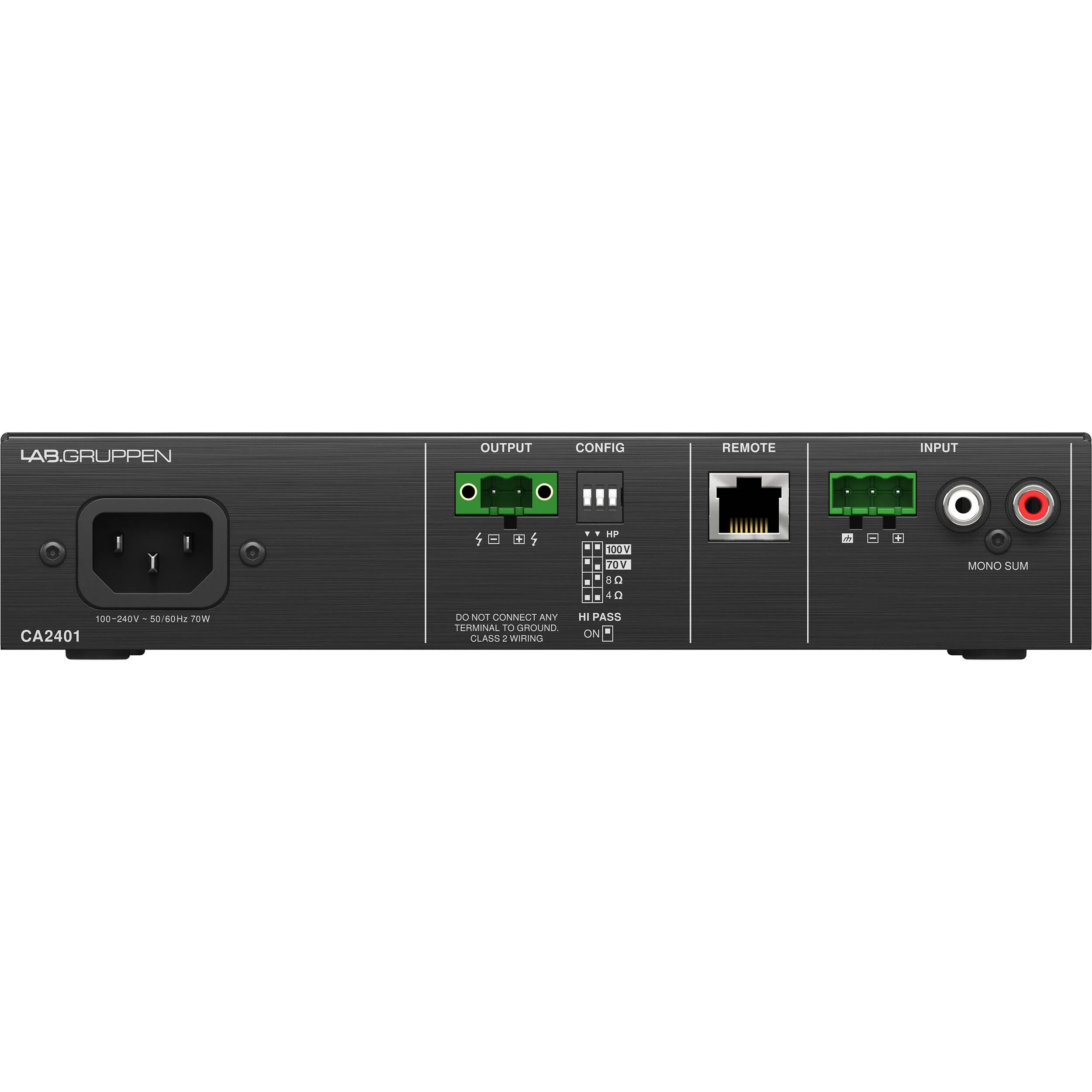 Lab.Gruppen 240 Watt Commercial Amplifier with Energy Star Certification - Image 6
