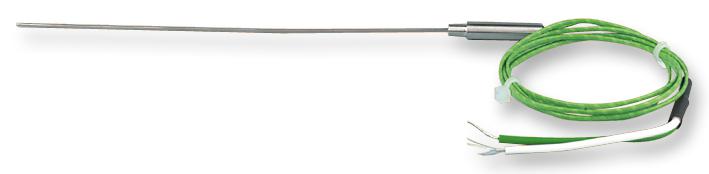 LABFACILITY MA-ISK-S10-100-P1-1.0-C2-T Thermocouple, Mineral Insulated, 1x100mm, K, -100 °C, +1100 °C, Stainless Steel, 1 m