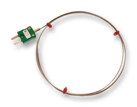 LABFACILITY MB-ISK-S10-1000-MP-I Thermocouple, IEC Mineral Insulated, K, -40 °C, 750 °C, Stainless Steel, 1 m