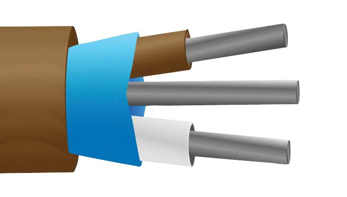 Labfacility XF-1281-FAR Thermocouple Cable Type T IEC PVC Insulated & Screened 7/0.2 mm 200 m
