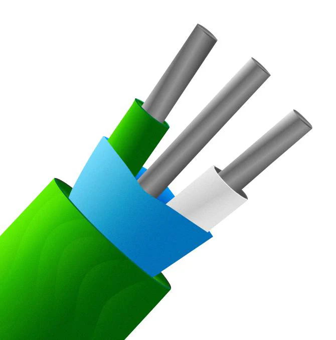 Labfacility XF-1316-FAR Thermocouple Cable Type K (VX) IEC PVC Insulated & Screened 7/0.2 mm 25 m