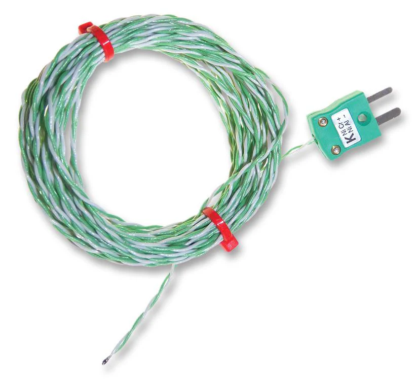 LABFACILITY Z2-K-5.0-MP-7/0.2 PFA TTP+MP Thermocouple, Durable PFA, 7 x 0.2mm, K, -75 °C, 250 °C, 5 m
