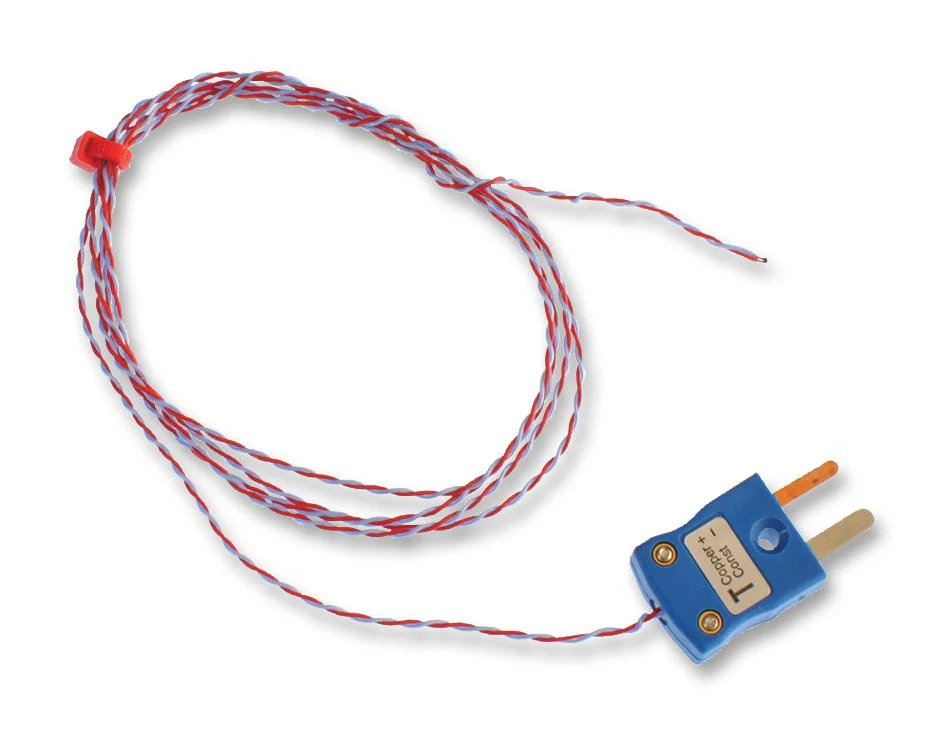 LABFACILITY Z2-T-2.0-1/0.3-MP-ANSI Thermocouple, Durable PFA, 1 x 0.3mm, T, -75 °C, 250 °C, 2 m, Z2-T-1.0 Series