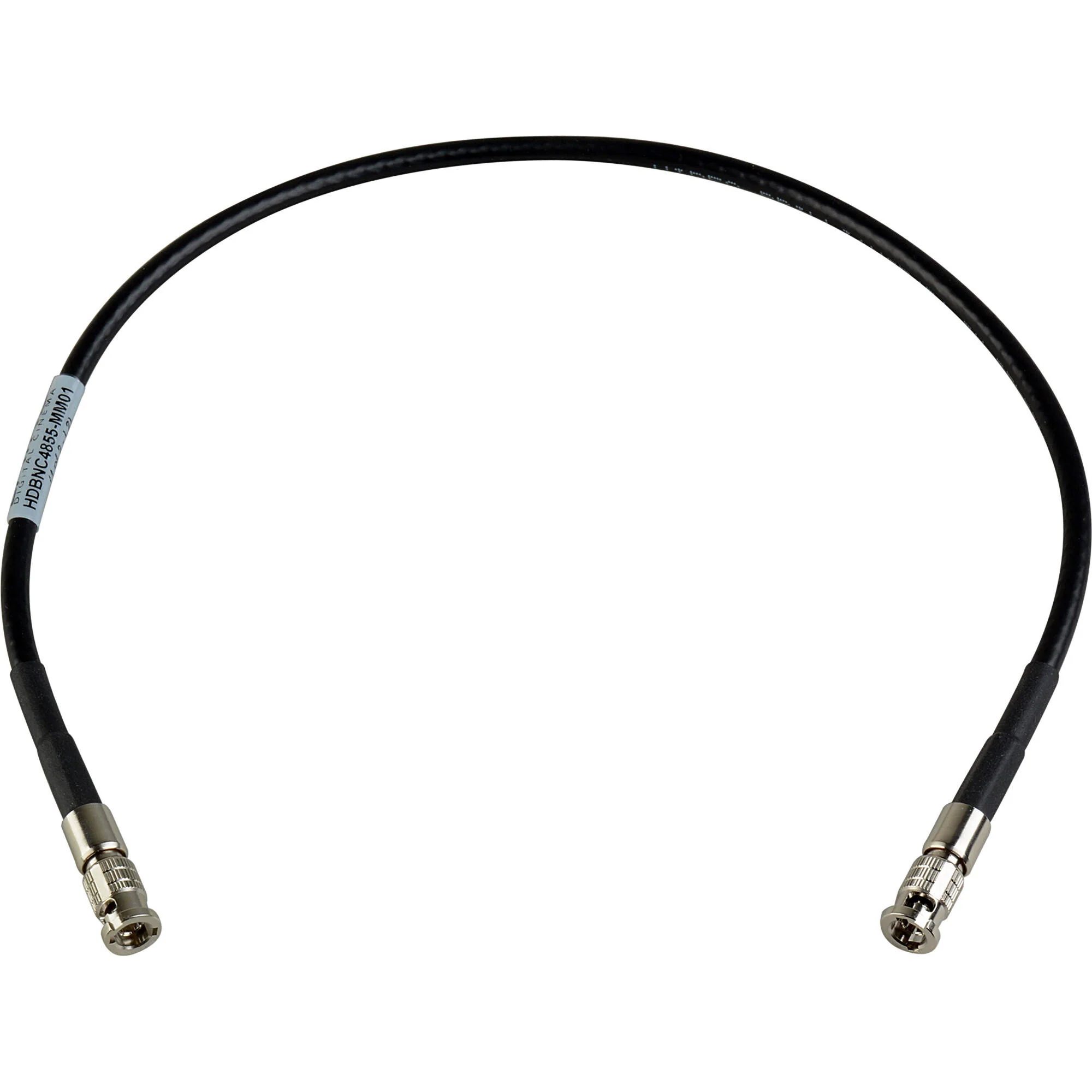 Laird Digital Cinema 4855R High-Density HD-BNC Male to HD-BNC Male 12G HD-SDI Patch Cable (6')