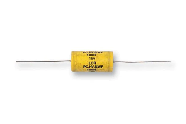 LCR Components PC/HV/S/WF 10NF 1.5KV PC/HV/S/WF 1.5KV Power Film Capacitor Metallized PP Axial Leaded 0.01 µF ± 20% High Frequency Through Hole