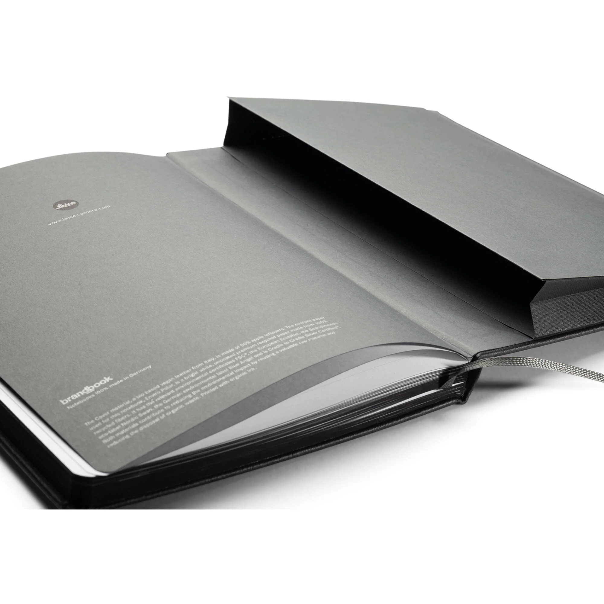 Leica Hard Cover Notebook (8.3 x 5.8", Black) - Image 3