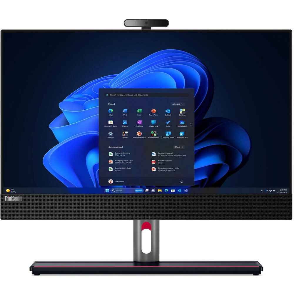 Lenovo 23.8" ThinkCentre M90a Gen 5 All-in-One Desktop Computer - Image 2