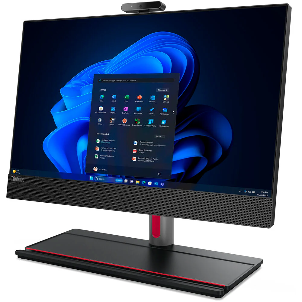 Lenovo 23.8" ThinkCentre M90a Gen 5 All-in-One Desktop Computer - Image 3