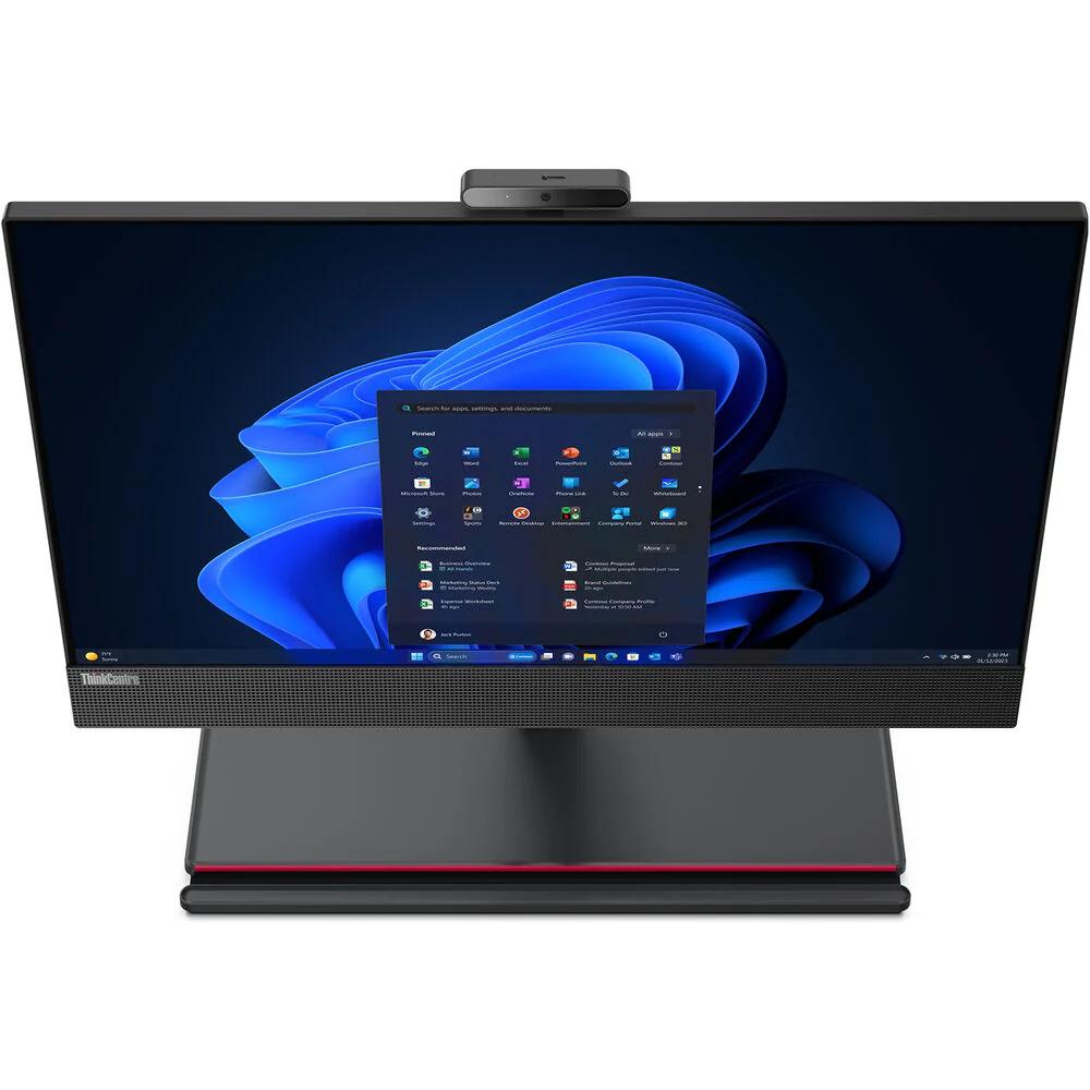 Lenovo 23.8" ThinkCentre M90a Gen 5 All-in-One Desktop Computer - Image 4