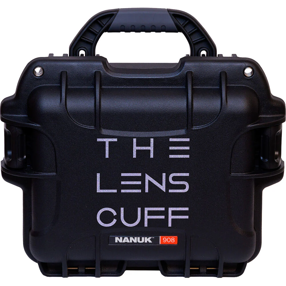 Lens Cuff Set Case with Foam Insert (Black, 8.8L)