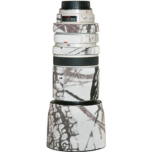 LensCoat Lens Cover for Canon 70-200mm f/2.8 Non-IS Lens (Realtree AP Snow)