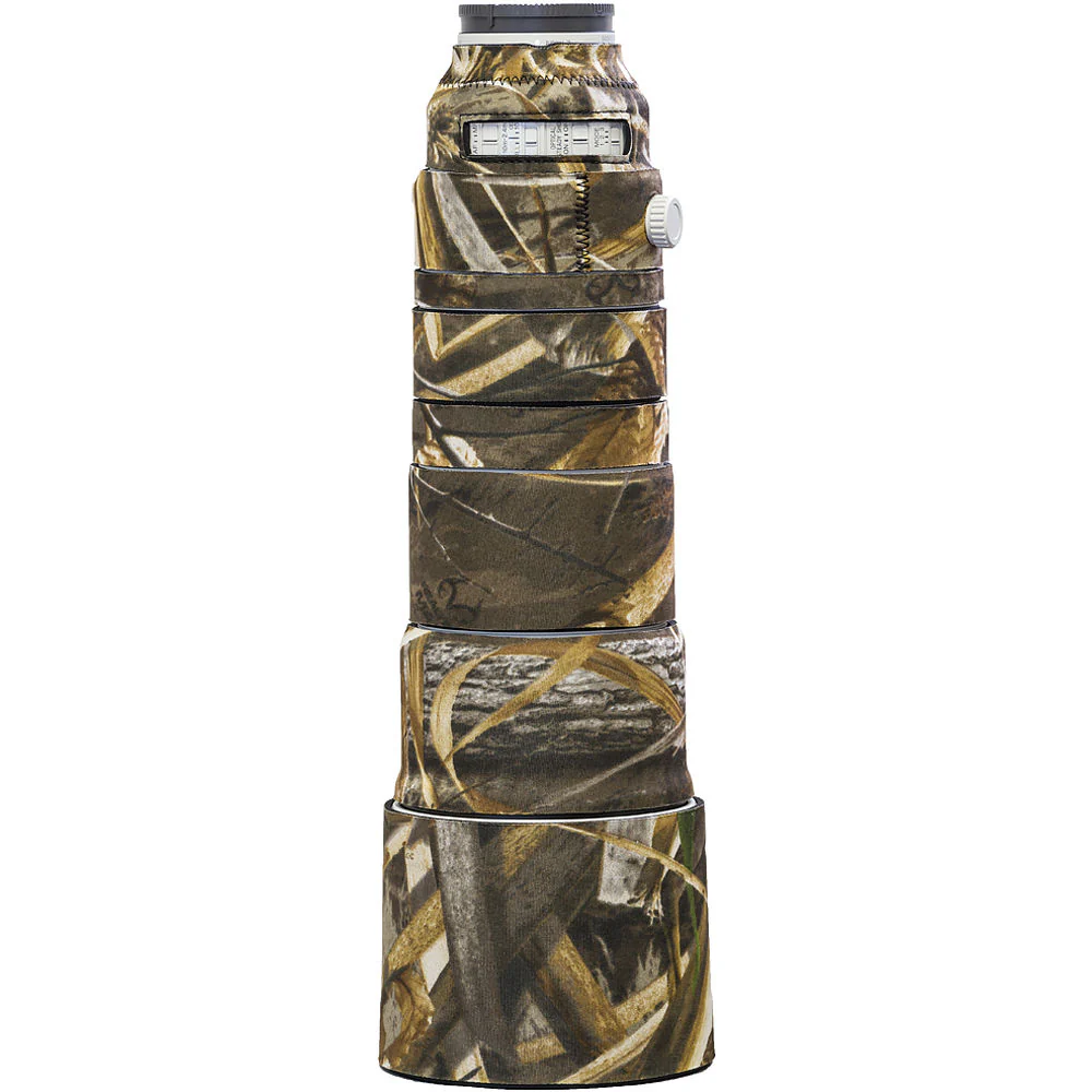 LensCoat Lens Cover for Sony FE 200-600mm f/5.6-6.3 G OSS Lens (Realtree AP Snow) - Image 6