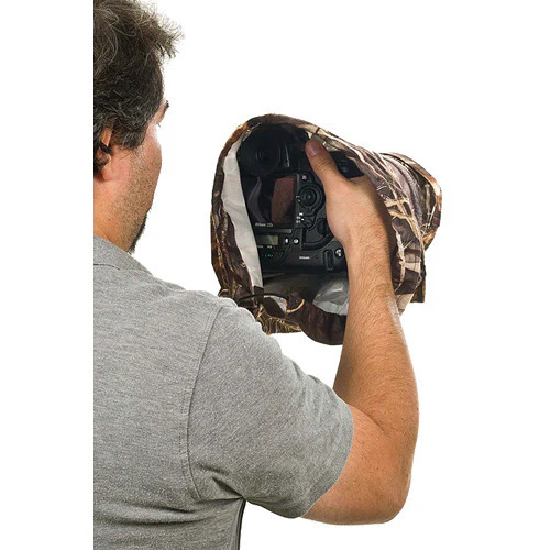 LensCoat RainCoat 2 Pro Camera Cover (Forest Green Camo) - Image 2
