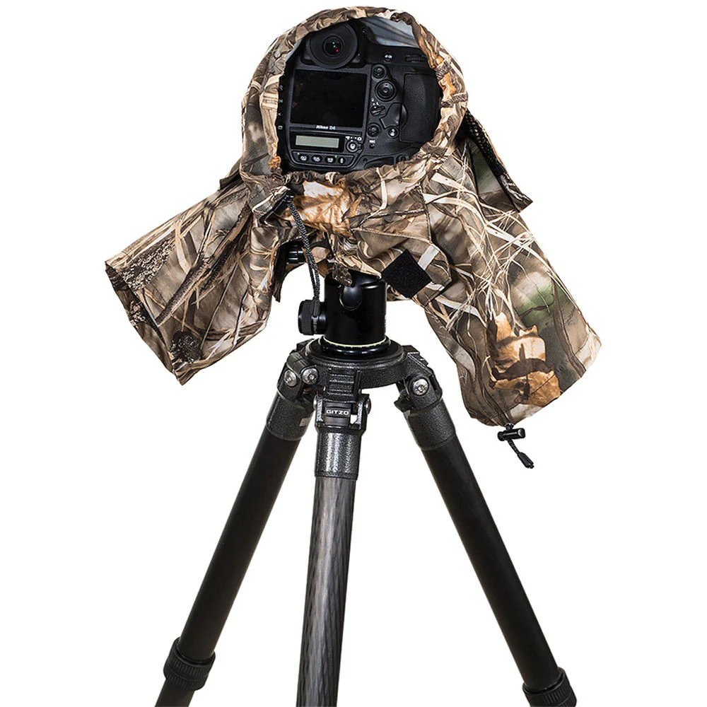 LensCoat RainCoat 2 Pro Camera Cover (Forest Green Camo) - Image 9