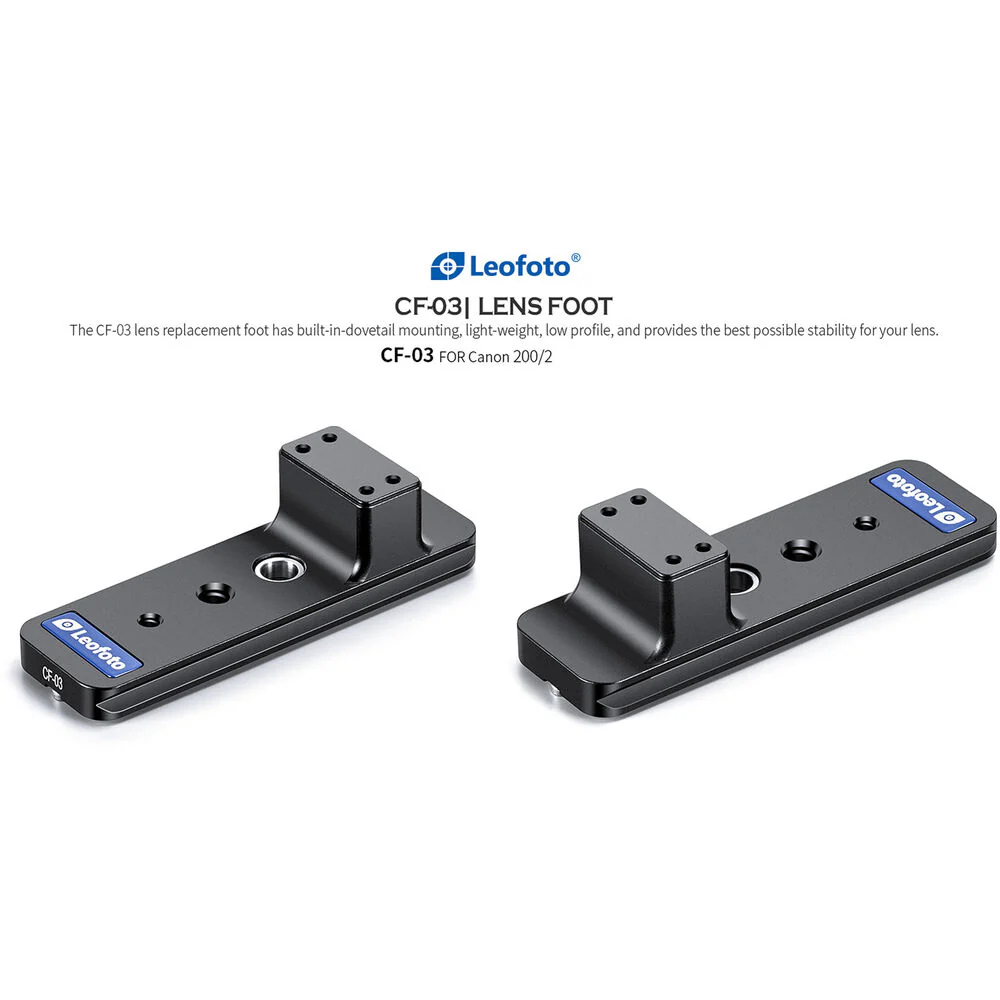 Leofoto CF-03 Replacement Lens Collar Foot for Select Canon Lenses - Image 4