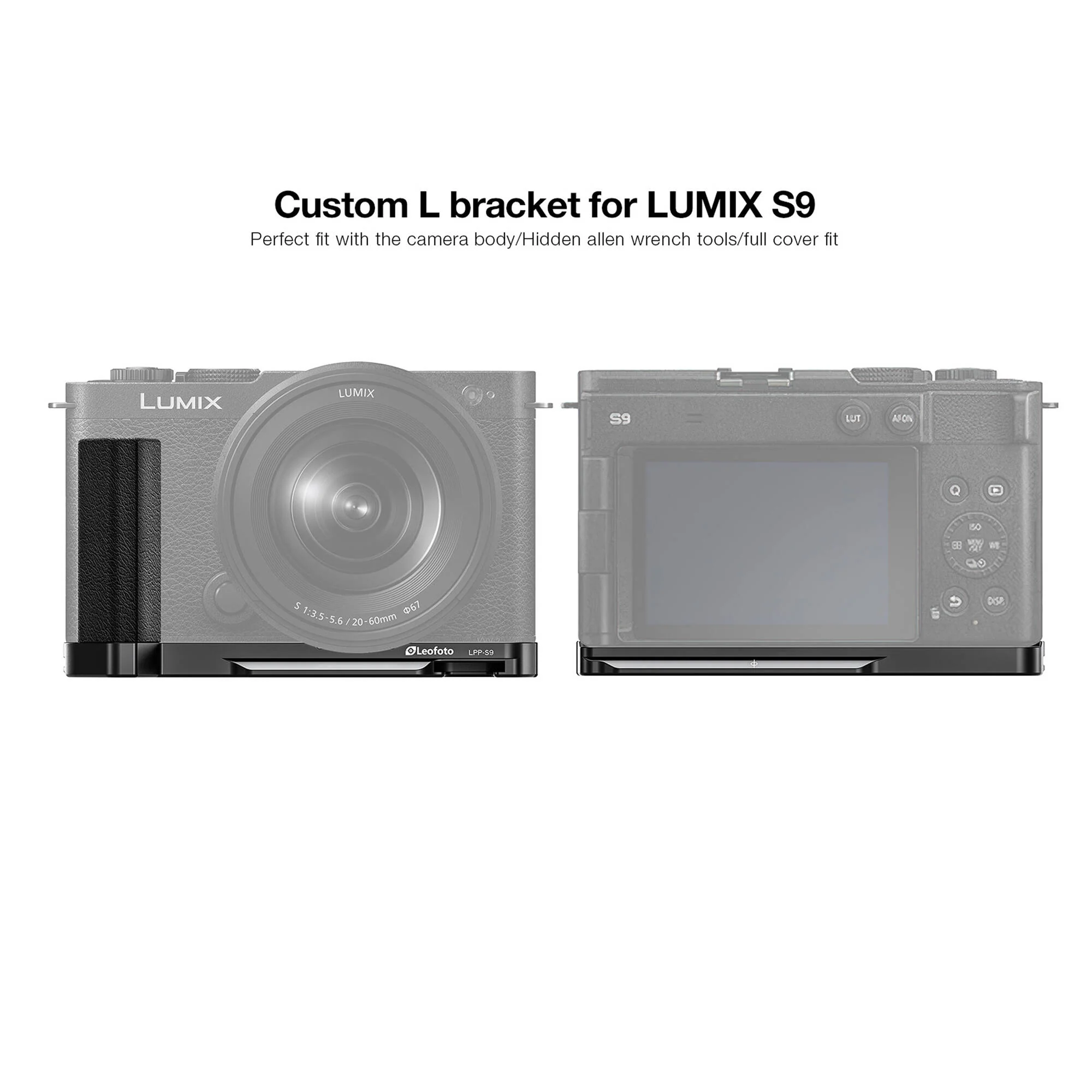 Leofoto L-Plate for Lumix S9 - Image 2