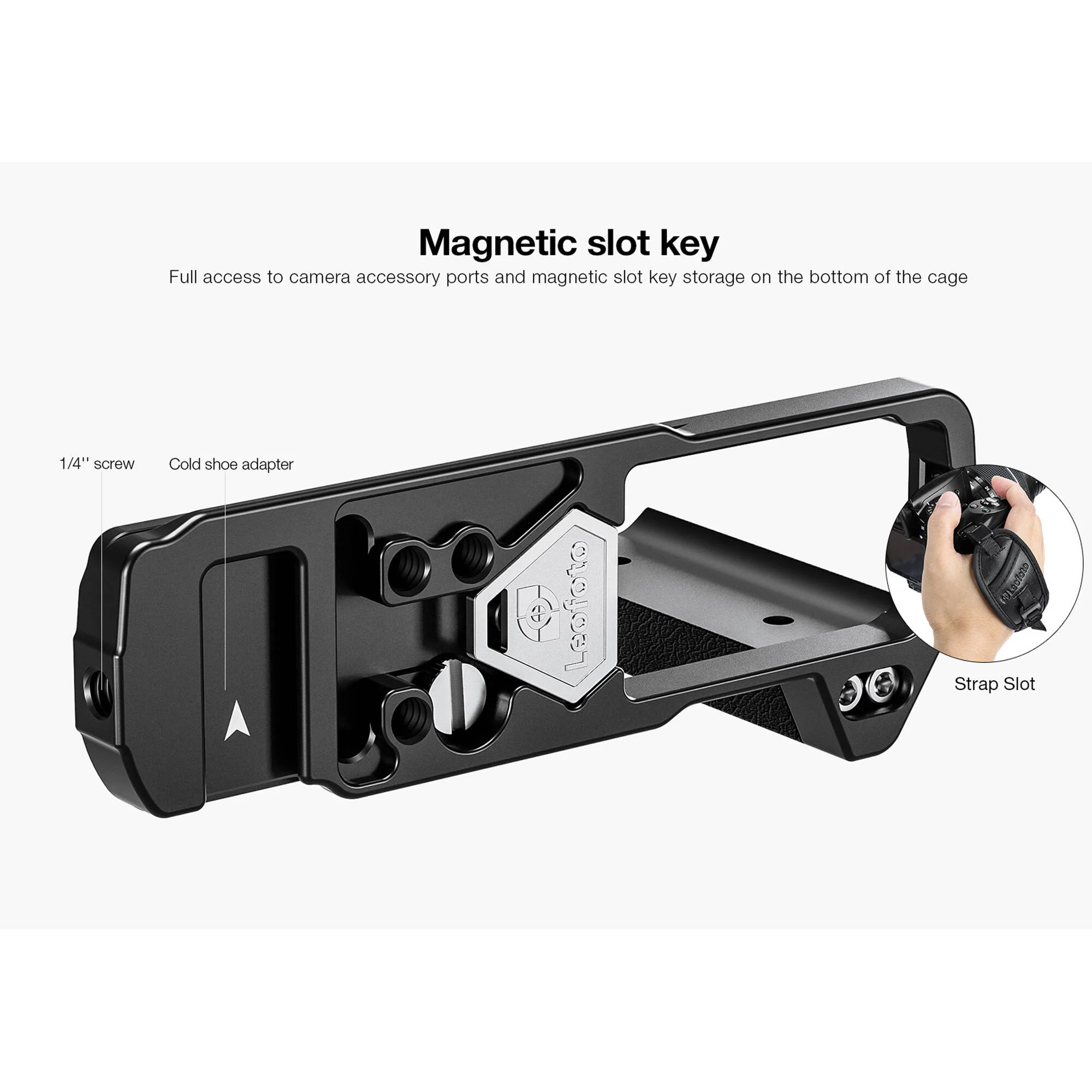 Leofoto L-Plate for Lumix S9 - Image 5
