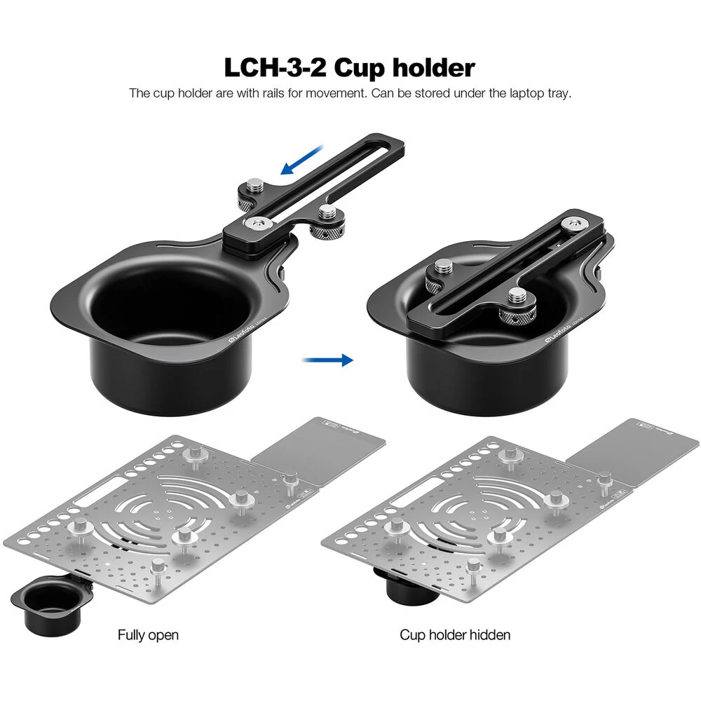 Leofoto LCH-3-2 Cup Holder - Image 5