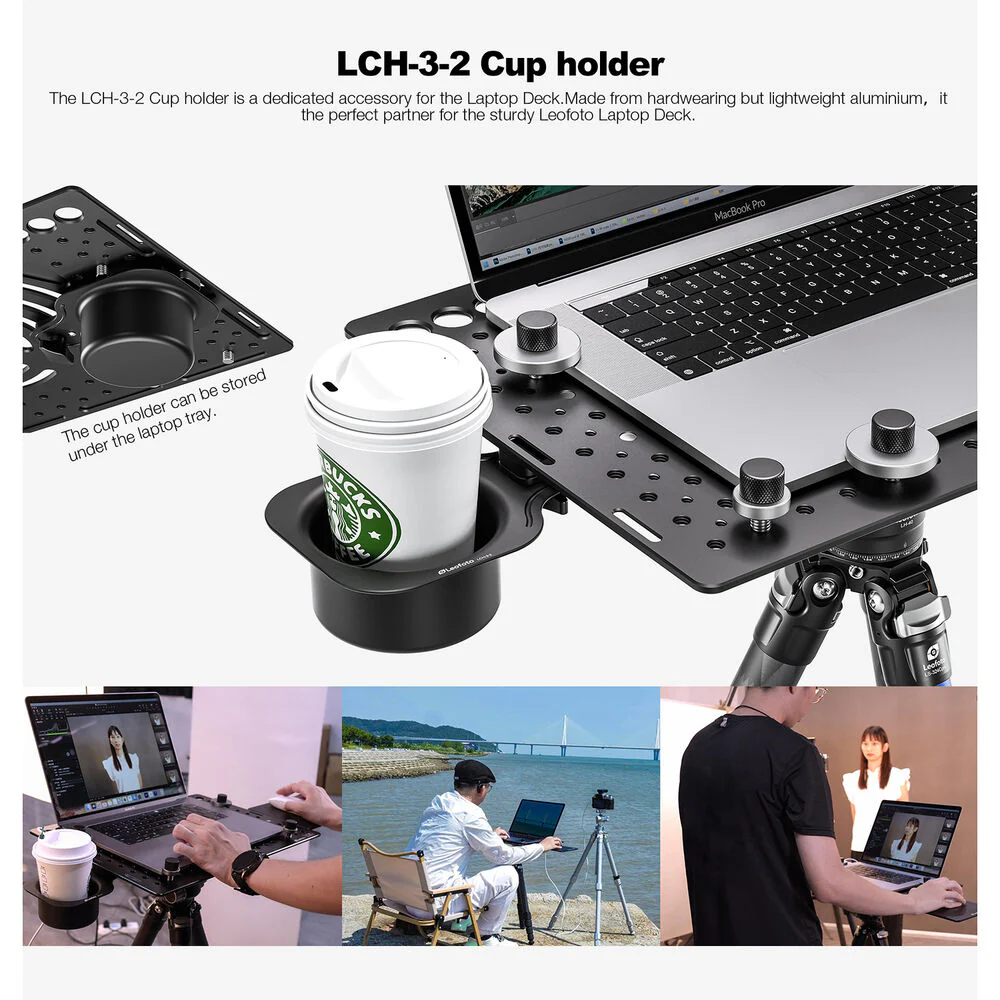 Leofoto LCH-3-2 Cup Holder - Image 7