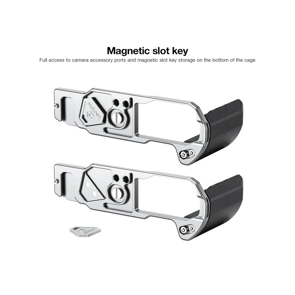 Leofoto LPN-ZFC Custom L-Bracket for Nikon Zfc (Silver) - Image 4