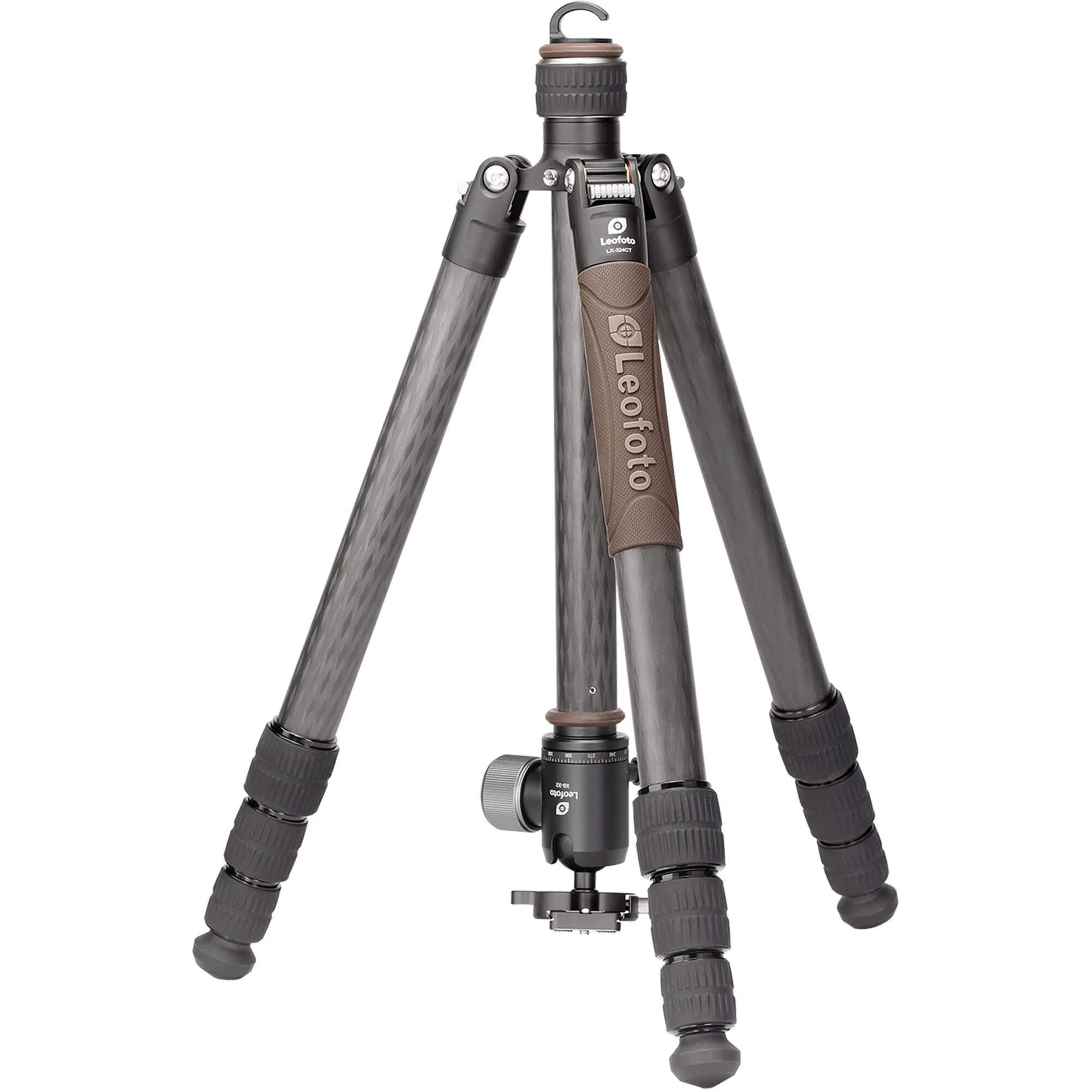 Leofoto LX-324CT Urban Series Carbon Fiber Tripod with XB-38 Ball Head (68.31") - Image 2