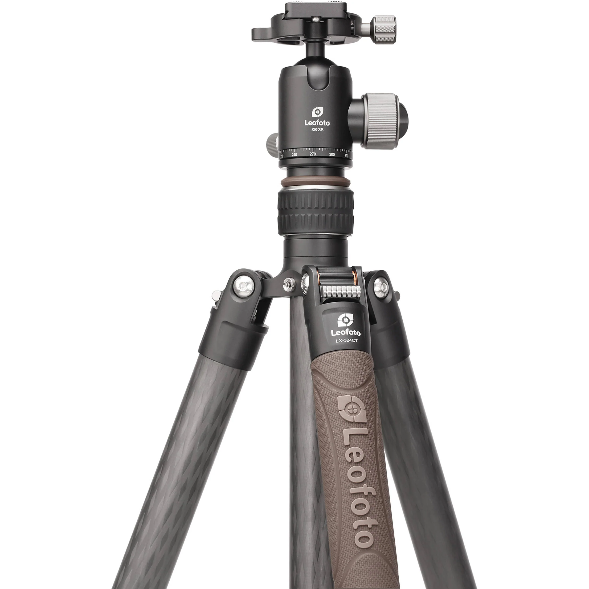 Leofoto LX-324CT Urban Series Carbon Fiber Tripod with XB-38 Ball Head (68.31") - Image 3