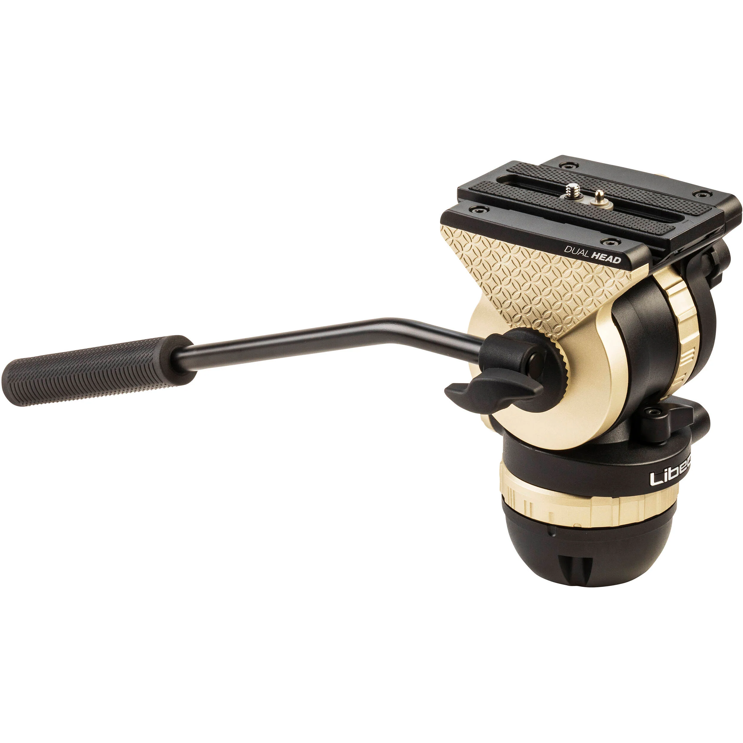 Libec NH10 75mm Ball/Flat Base Video Head with Pan Handle (8.8 lb Payload) - Image 4
