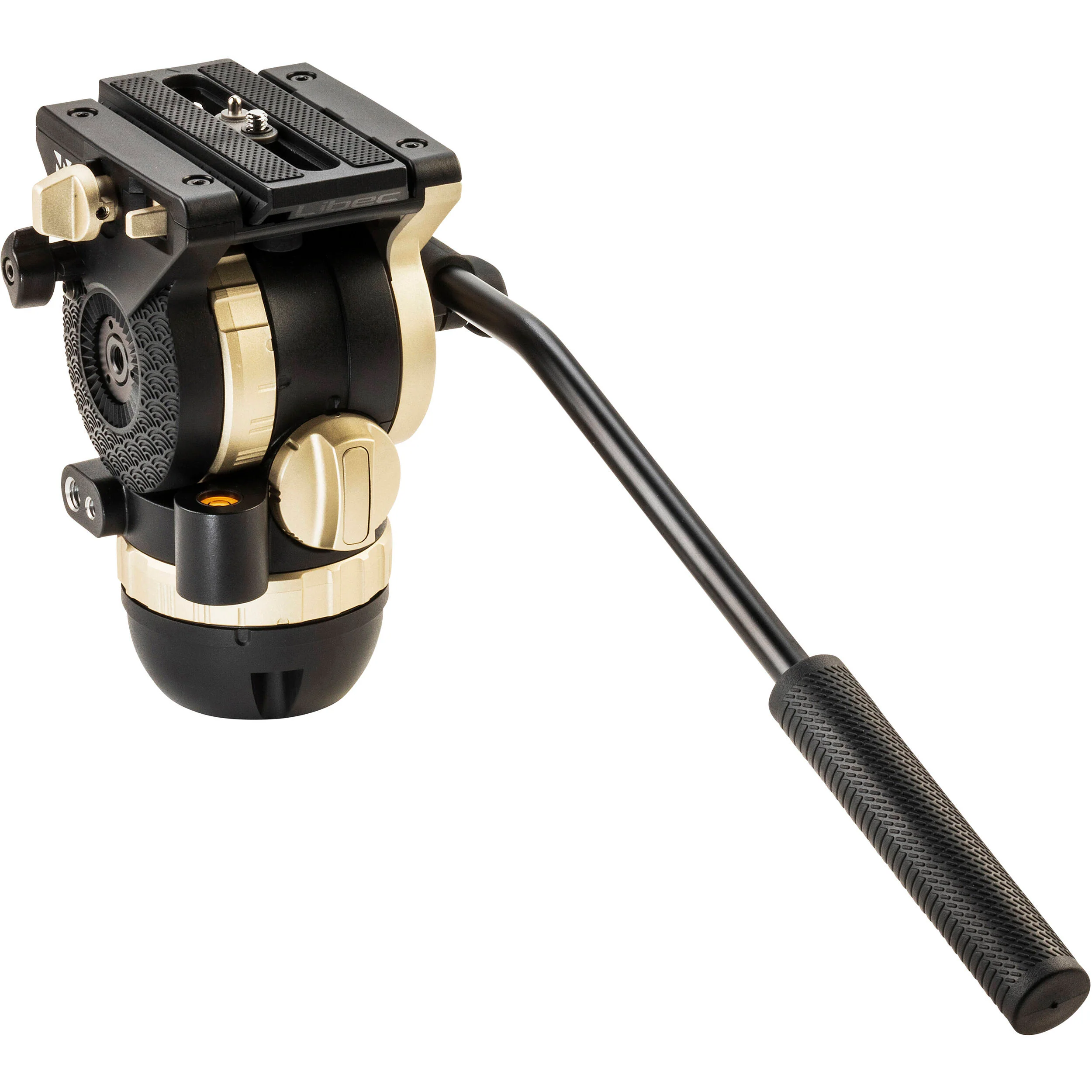 Libec NH10 75mm Ball/Flat Base Video Head with Pan Handle (8.8 lb Payload) - Image 5