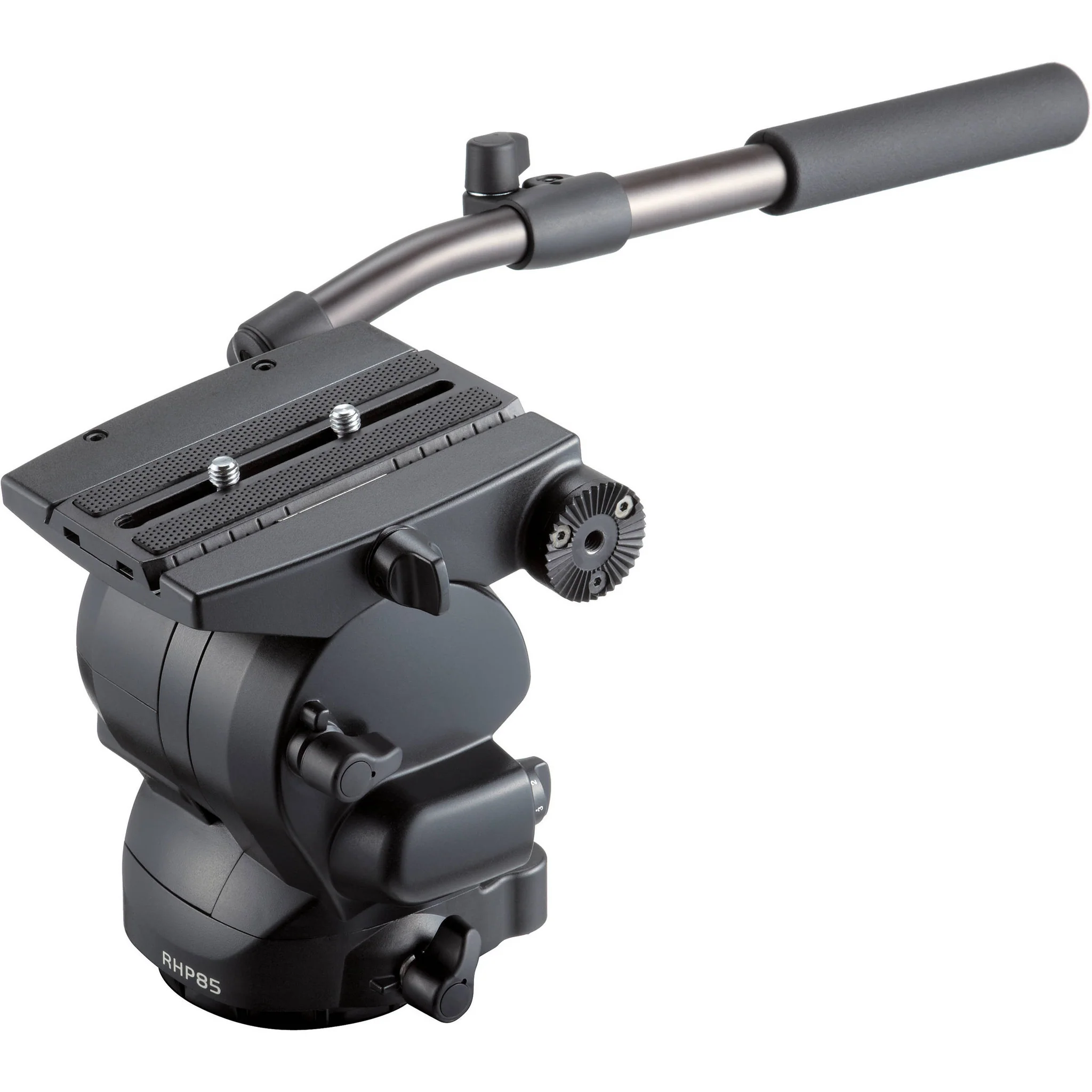 Libec RHP85 Fluid Head with PH-8B Extendable Pan Handles - Image 2
