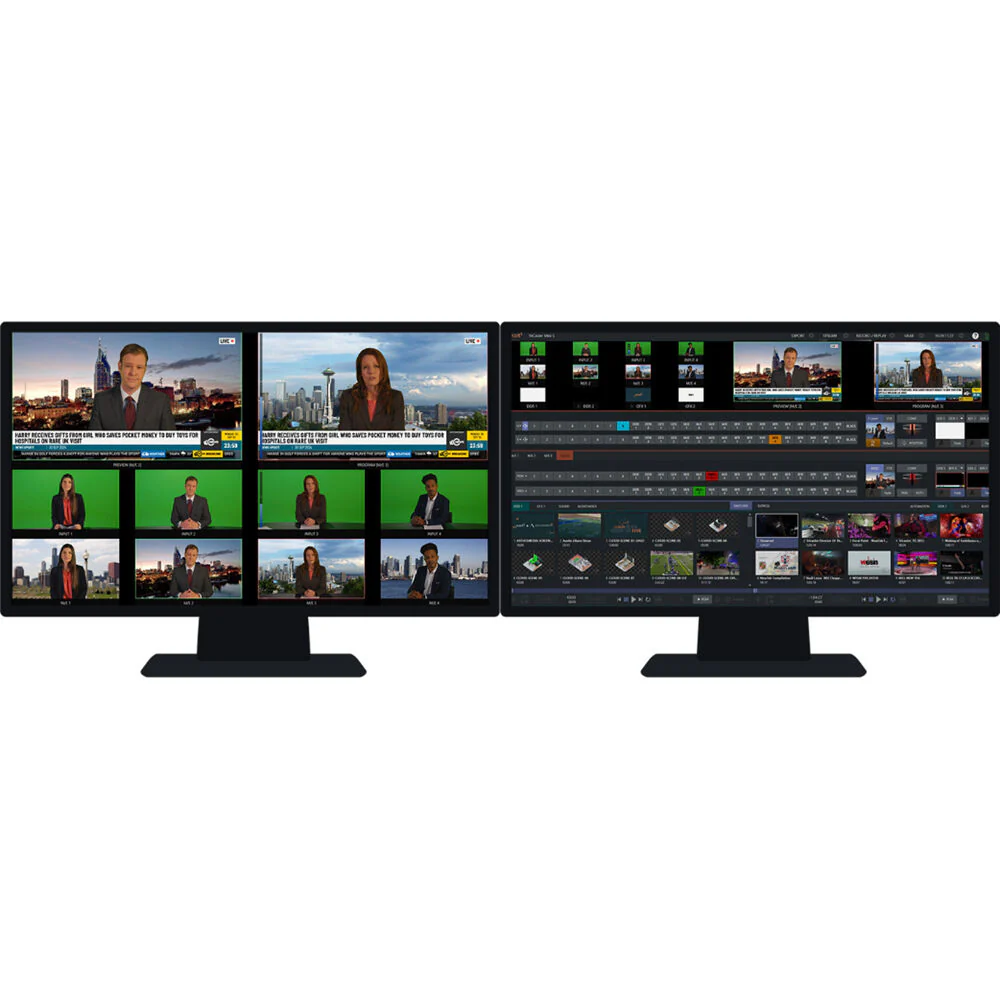 Liberty X Workstation with Vizrt TriCaster Mini Control Surface & TriCaster Mini S Software Perpetual - Image 3