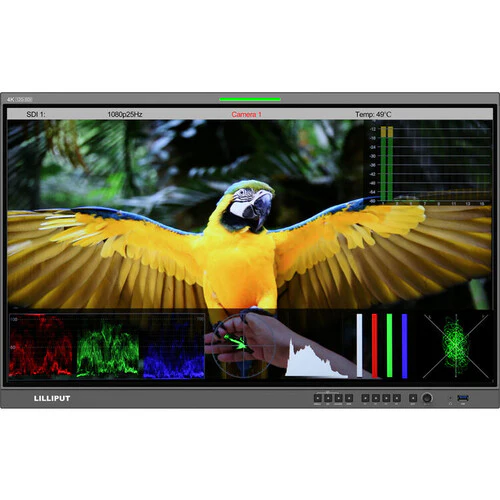 Lilliput 31.5" 12G-SDI/HDMI Broadcast Studio Monitor (V-Mount) - Image 2