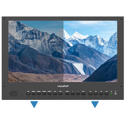 Lilliput BM150-4KS Carry-On 4K Broadcast Monitor (Gold Mount) - Image 3